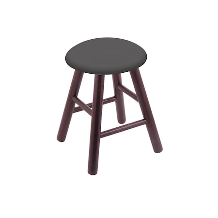 Holland Bar Stool Co Oak Vanity Stool, Dark Cherry Finish, Canter Saddle Seat RC18OSDC004